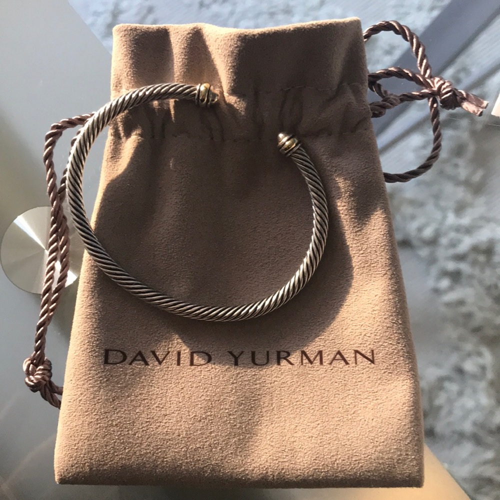 David Yurman Cable Classics Bracelet 18k Gold, 4mm